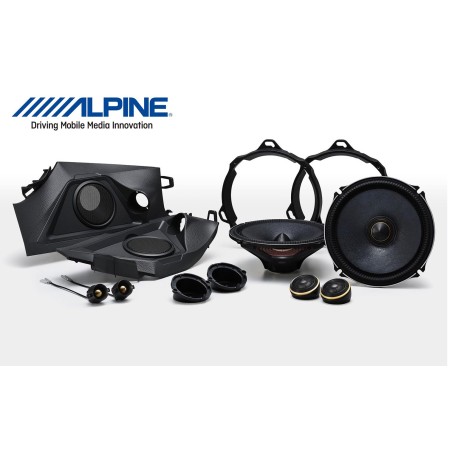 (C-AV-SP) Alpine (アルパイン) TOYOTA NOAH VOXY (80) ‎3WAY Speaker Exclusively [X3-180S-HA]