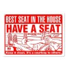 (GG-HL) Message Plate Have a Seat [MG974]