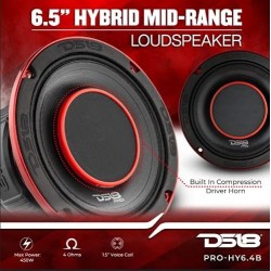 (C-AV-SP) DS18 6.5" Hybrid Mid-Range Loudspeaker  [‎PRO-HY6.4B]