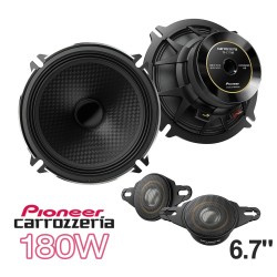 (C-AV-SP) Carrozzeria (Pioneer) 6.7" (17cm) Separate 2-Way, High Resolution Compatible Speakers [TS-C1736SII]
