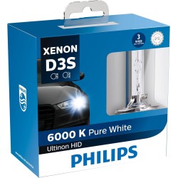 (CC-LB) Philips (フィリップス) Bulb & Light HID Headlight D3S 6000K 42V 35W [‎‎‎42403WXX2]