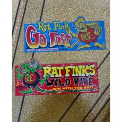 (CC-SK) Rat Fink Bumper Sticker Wild Ride [RDF050]