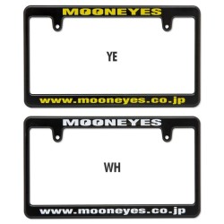 (CC-LF) New Standard MOONEYES License Plate Frame [MG058BKMO]
