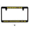 (CC-LF) New Standard MOONEYES License Plate Frame [MG058BKMO]