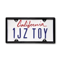 (CC-LP) USA Custom Order - California Script License Plate [CP005WH]