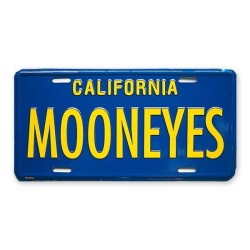 (CC-LP) California “MOONEYES” License Plates [MG081BL]