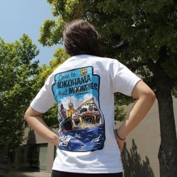 (G-AP-TSS) MOON Come to YOKOHAMA T-Shirt [TM571WH]