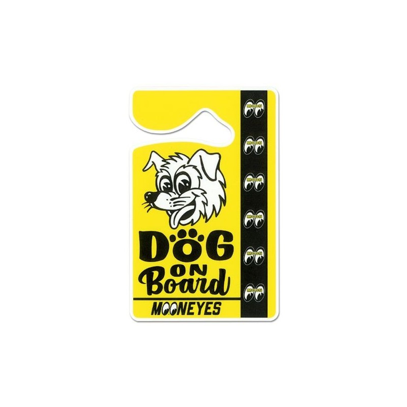 (CC-OR) MOONEYES Parking Permit - DOG ON BOARD [MG454]