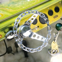 (CC-SW) Chromed Plated Chain link 3 Spoke 25cm [GS741]