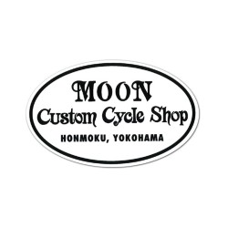 (CC-SK) MOON Custom Cycle Shop Sticker [DM151]