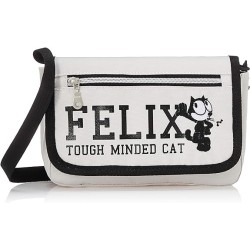FELIX THE CAT Crossbody Bag, White [MFX-049]