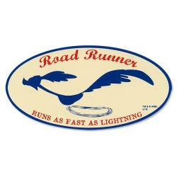 (CC-SK) Road Runner Decal: Running Oval [RRD010]