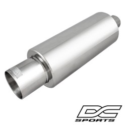 (CC-EH) DC Sports Performance Bolt-On Resonated Exhaust Muffler [EX-5015]