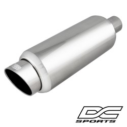 (CC-EH) DC Sport Performance Bolt-On Resonated Exhaust Muffler [EX-5016]