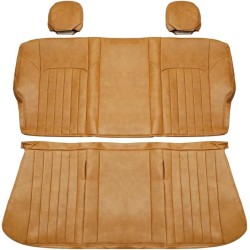 (CC-CSC) TRISTAR'S TOYOTA HIACE (200) Front and Second Seat Covers, Vintage Brown [H2-665]