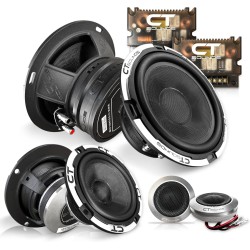 (C-AV-SP) CT Sounds Meso 6.5” 3-Way Premium Component Car Speaker Set [MESO-6-5-3WAY-COM]