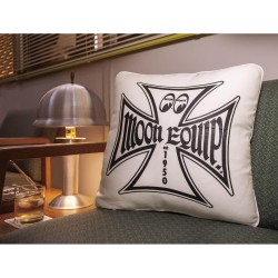 (CC-CS) MOON Equipped Iron Cross Cushion Cover [CU008WH]