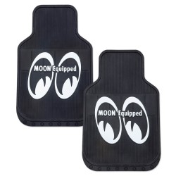 (CC-CM) MOON Equipped Rubber Floor Mat (Font) [MP080BKF]