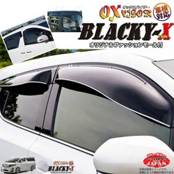 (C-BDDV) OX (バイザー) BLACKY-X TOYOTA 豐田 ALPHARD VELLFIRE Door Visor