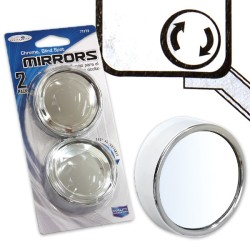 (CC-MIMR) Chrome Twin Pack Blind Spot Mirror (2”) [CAI71172]