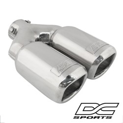 (CC-EH) DC Sport Titanium Burnt Dual Exhaust Tip [EX-2010]